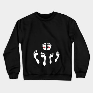 Offspring Baby Pregnant Baby Happiness Crewneck Sweatshirt